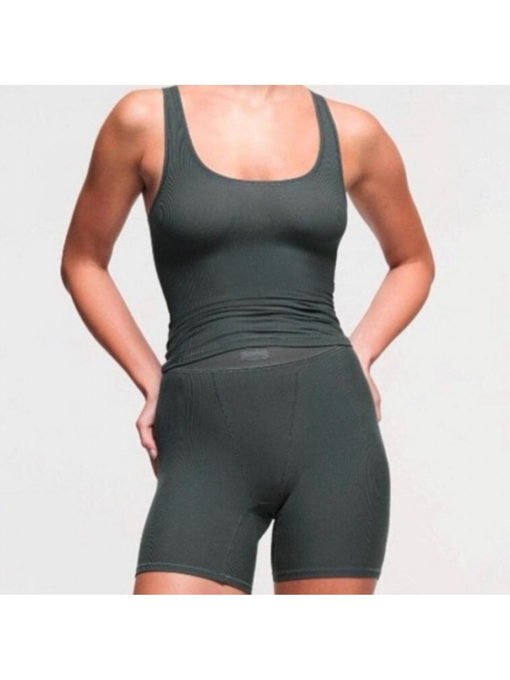 skims two piece tank and shorts set